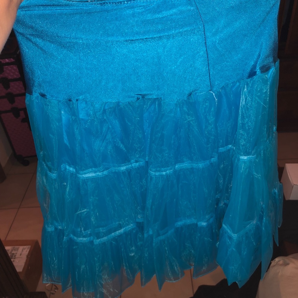 Blue petticoat